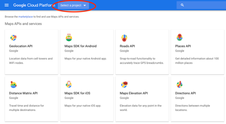 Google API Key 1